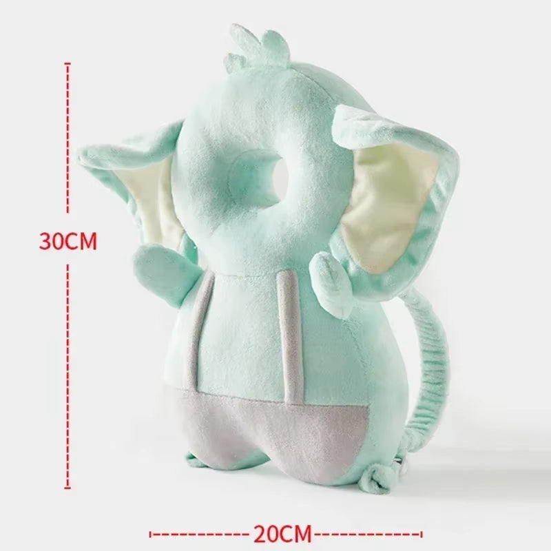 Protect Your Little One with Our Adorable 1-3T Toddler Baby Head Protector Cushion - Angel Bee Cartoon Design for Safety and Comfort